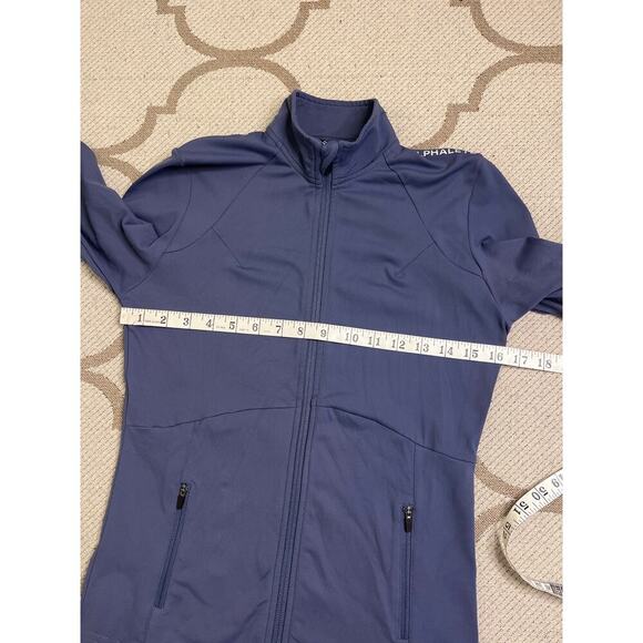 Alphalete purple zip up jacket, size xs - Picture 6 of 9
